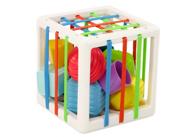 Colorful Educational Cube Sorter for Infants