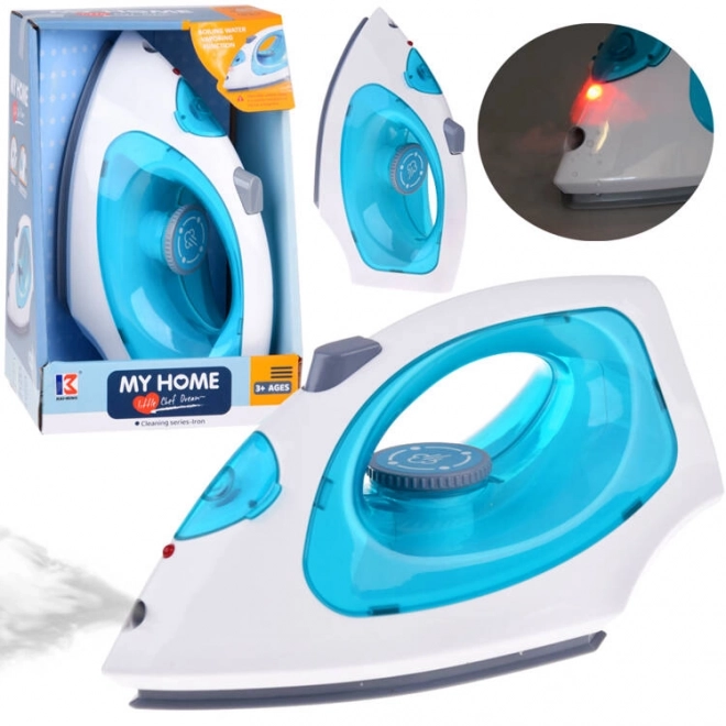 Toy Iron with Light and Steam Function