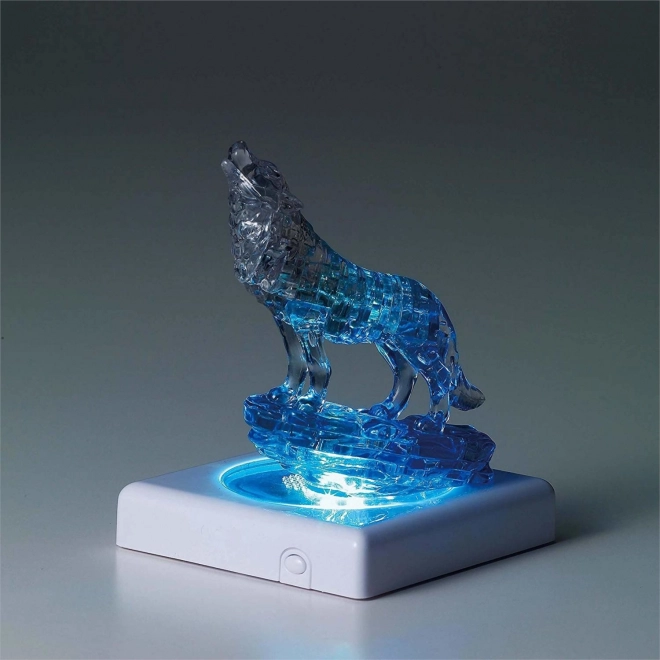 3D Crystal Puzzle Wolf