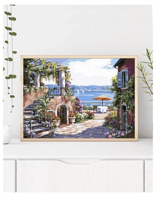 Painting by Numbers Tuscan Terrace Canvas Set