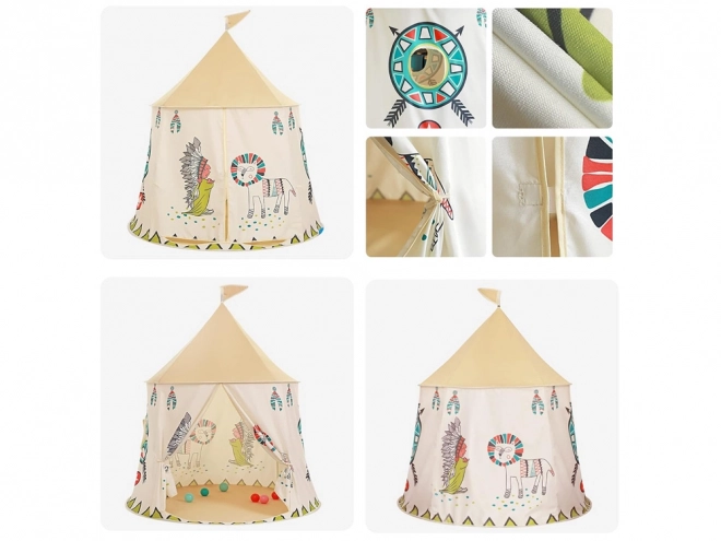 Children's Indian Tipi Tent