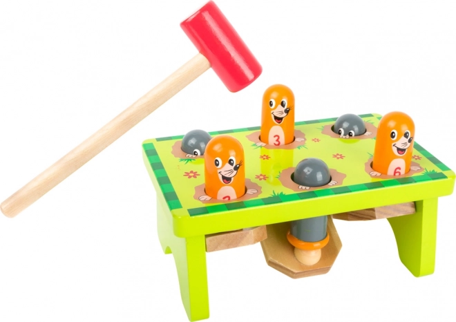 Wooden Hammer Toy Catch-A-Mole