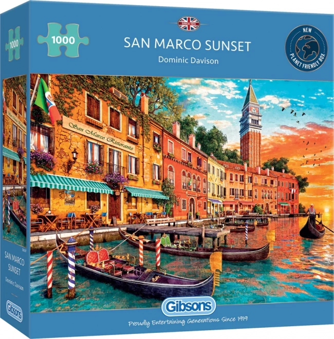 Gibsons Puzzle Venice Sunset 1000 Pieces