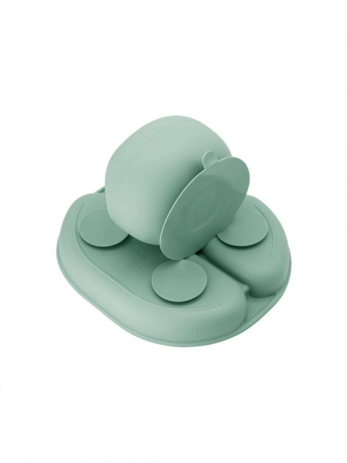 Children's Silicone Dining Set MoMi Ami Green