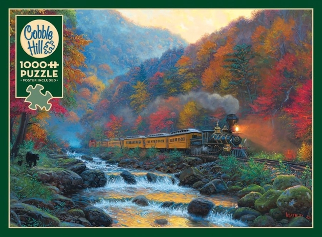 Steam Train Puzzle 1000 Pieces