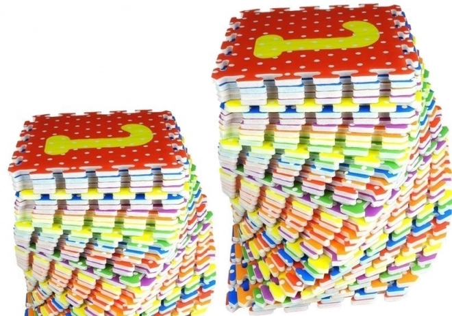 Colorful Foam Alphabet and Numbers Puzzle