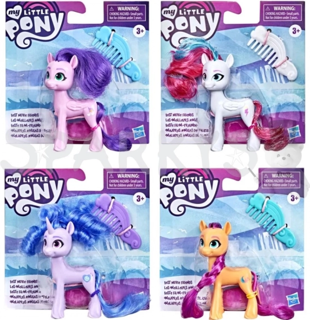 Figurka My Little Pony – kůň nebo jednorožec s hřebenem