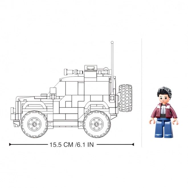 Sluban American SUV Building Set