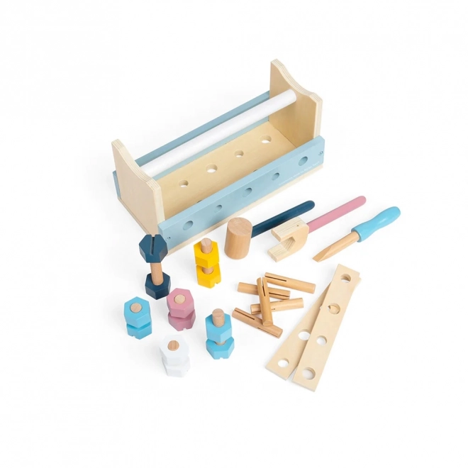 Bigjigs Toys 2-in-1 Tool Box