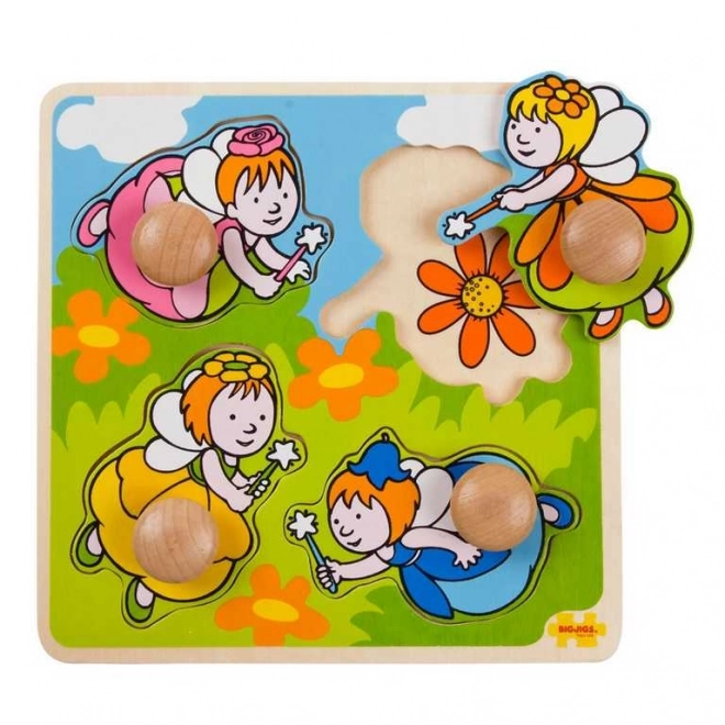 Fairy Valley Wooden Insert Puzzle