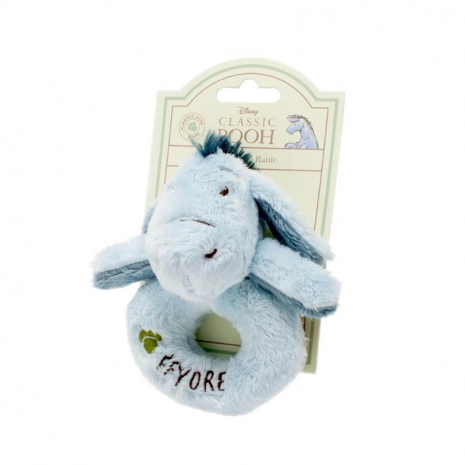 Rainbow Plush Rattle Eeyore