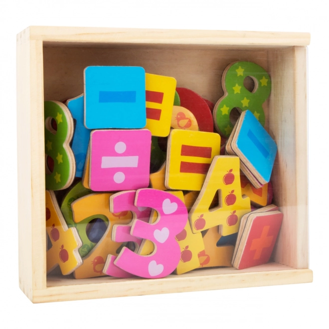 Small Foot Wooden Magnetic Numbers Set