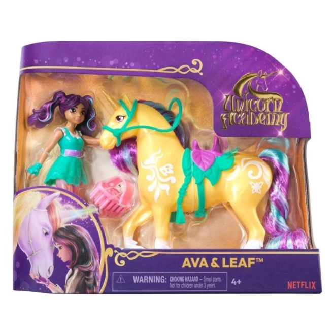 Unicorn Academy Ava and Leaf Figures