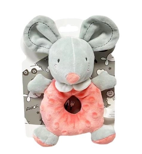 Rattle Toy Mouse 18 cm