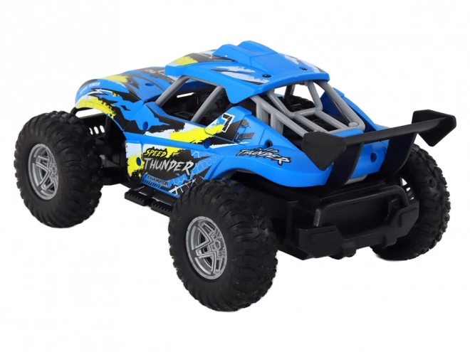 Remote Control Off-Road Adventure Car - Blue