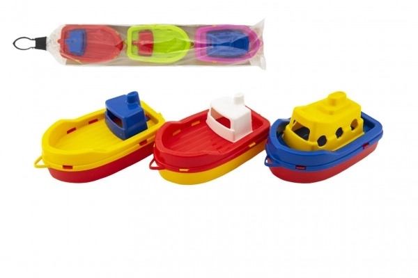 Colorful Plastic Boats Set for Water Play