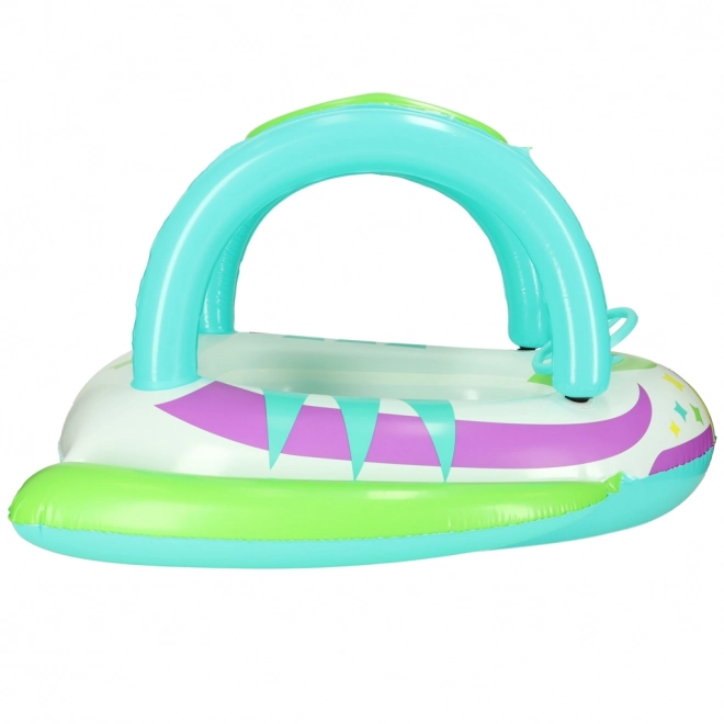 Inflatable Swim Ring with Steering Wheel