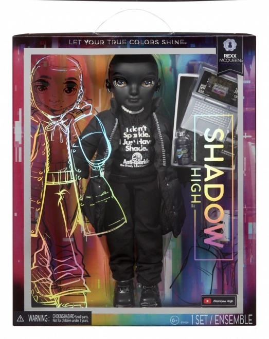 Shadow High Color Shine Doll - Rexx Mcqueen