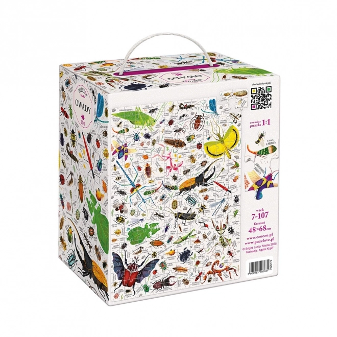 Puzzle Puzzlove Insectes 200 pièces