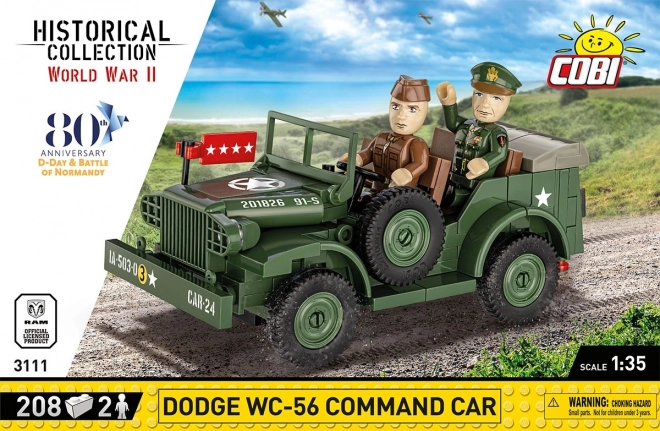 Dodge WC-56 Command Car Building Blocks