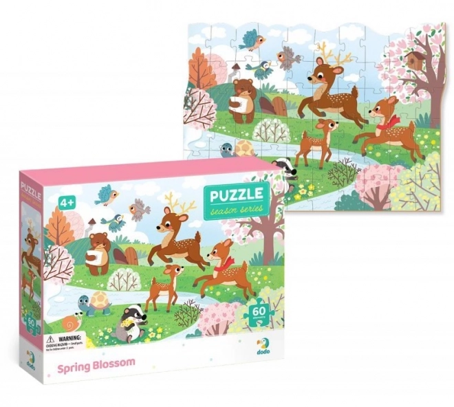 Dodo Seasons Puzzle: Spring in Bloom 60 Pieces