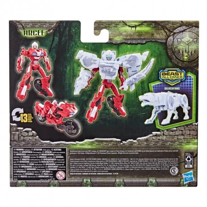 Transformers Beast Combiner Arcee Figure 2-Pack