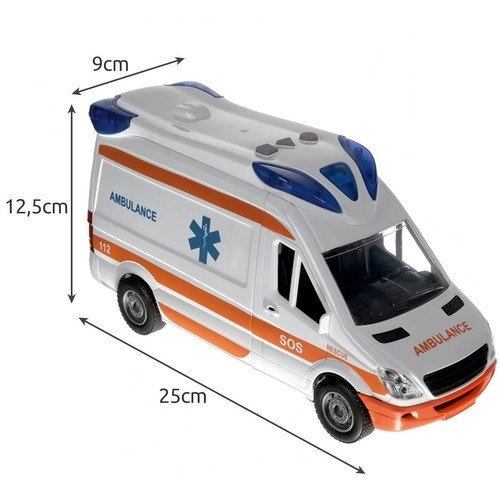 Emergency Ambulance Toy with Sound and Lights