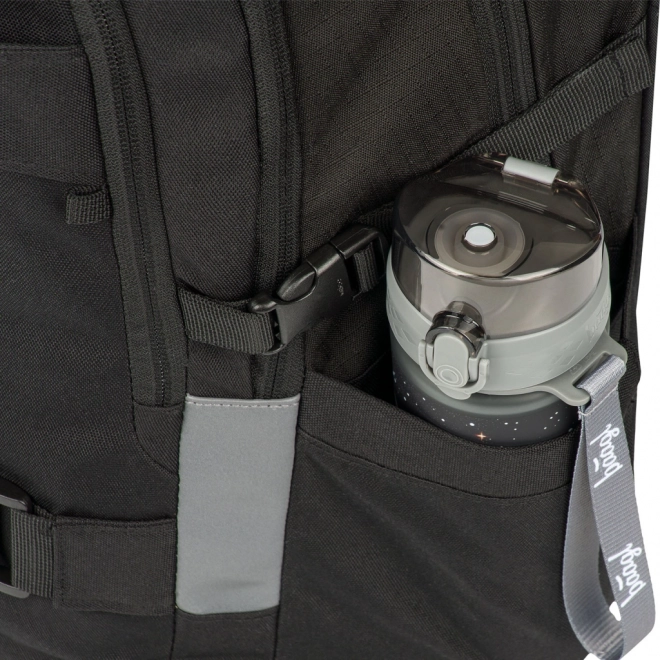 Set Baagl: Rucksack, Federmäppchen und Sporttasche Schwarz