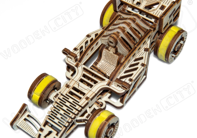 Wooden 3D Racing Car Puzzle