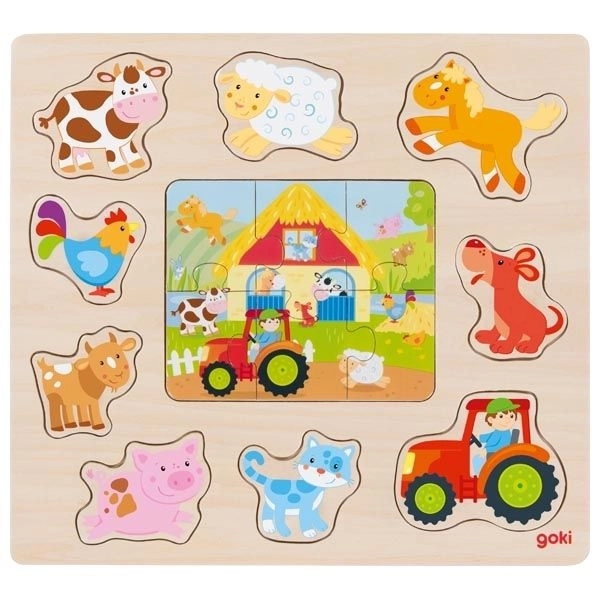 Wooden Farm Animals Puzzle