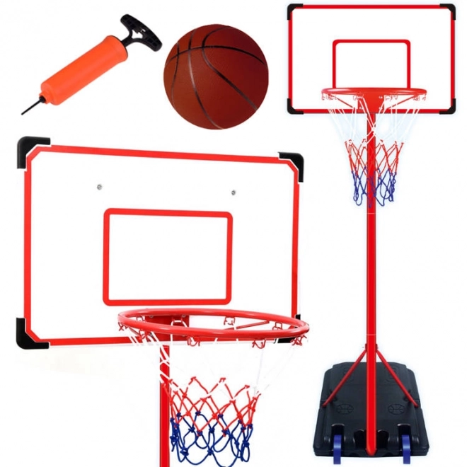 Basketball Hoop with Stand, Ball and Pump Set