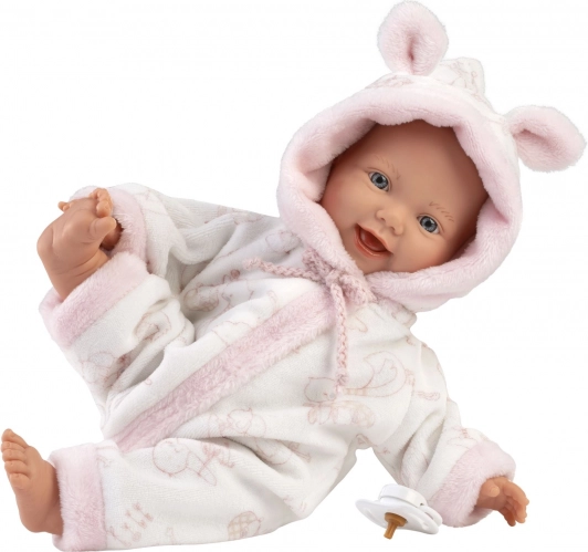 Llorens Little Baby realistic doll baby with soft fabric body