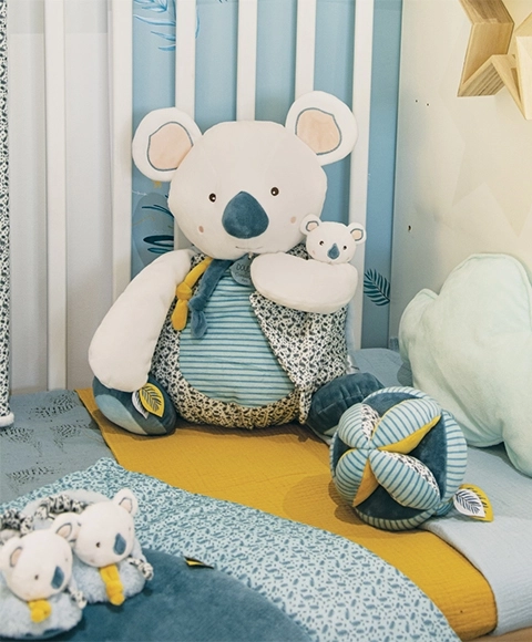 Doudou Textile Activity Ball with Koala