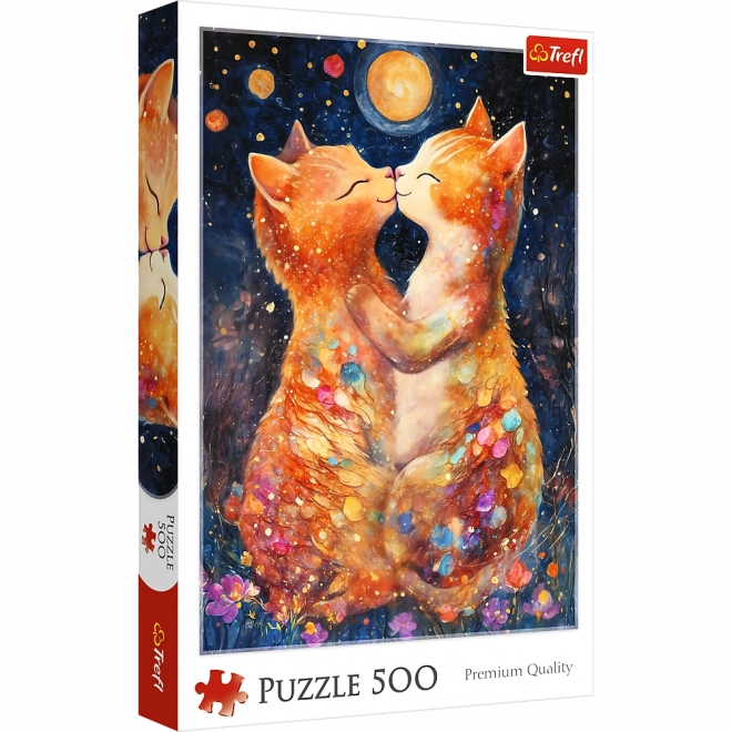 Puzzle 500 pezzi – bacio al chiaro di luna Trefl