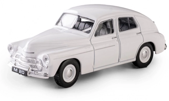 Model Car PRL Warszawa M20 - White