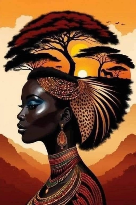 Diamond Painting Savana 30x40cm