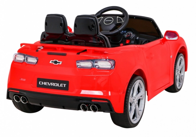 Chevrolet Camaro 2SS cu baterie + telecomandă + roți EVA + pornire ușoară + sunete și lumini – Červená
