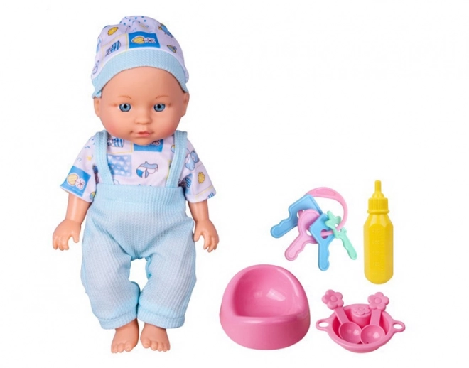 Baby Doll With Accessories 28 cm