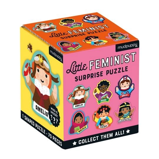 Mudpuppy Surprise Puzzle - Feminist Collection