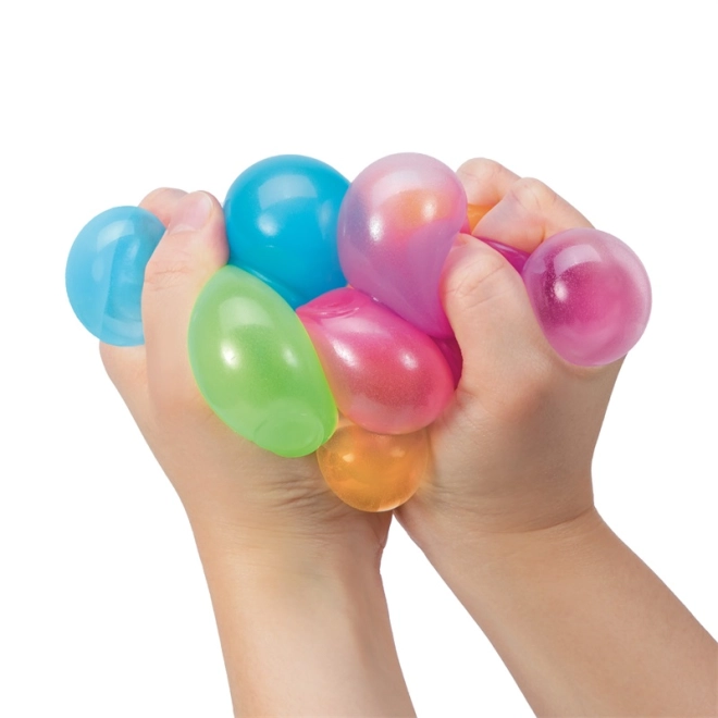 Sticky surface for tossing onto smooth surfaces