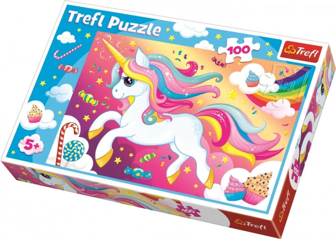 Beautiful Unicorn 100 Piece Puzzle