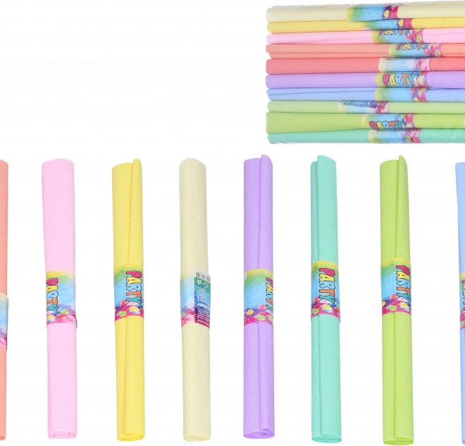 Pastelni krep papir 50x200 cm