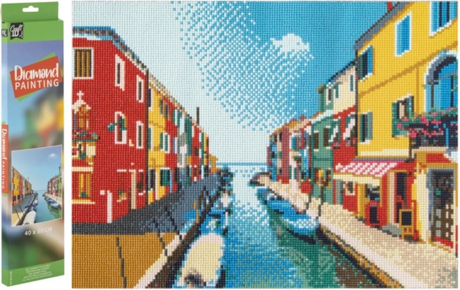 Diamond Painting Water Canal Craft Set