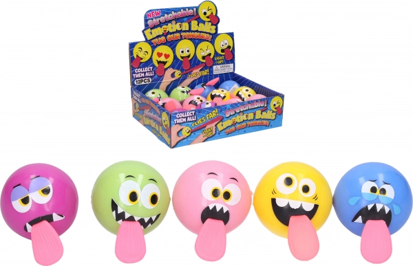 Light-up Ball with Smile and Tongue 5.5 cm