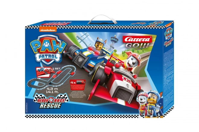 Carrera GO!!! Paw Patrol Race Track with Chase and Marshall Cars