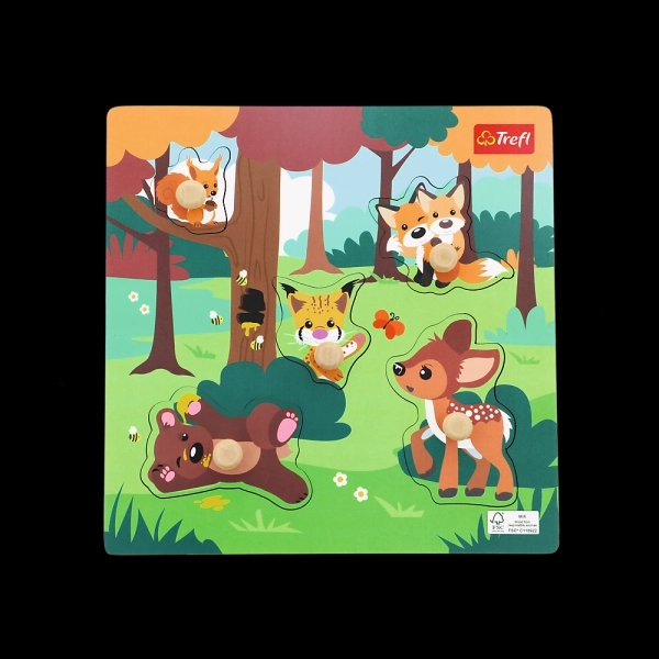 Wooden Animal Puzzle by Trefl