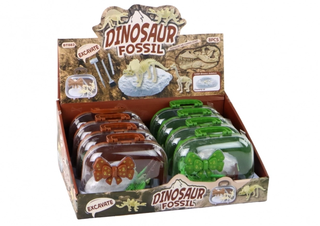 Dinosaur Excavation Kit with Suitcase