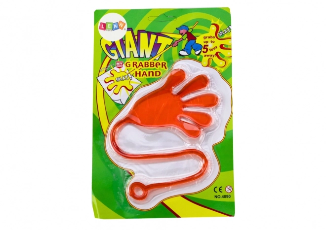 Sticky Hand Slime Orange