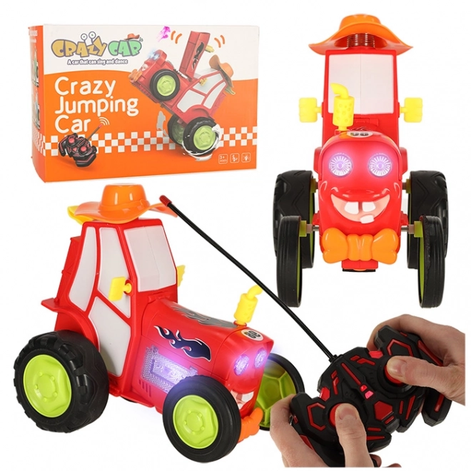 Remote Control Jumping and Dancing Tractor Toy