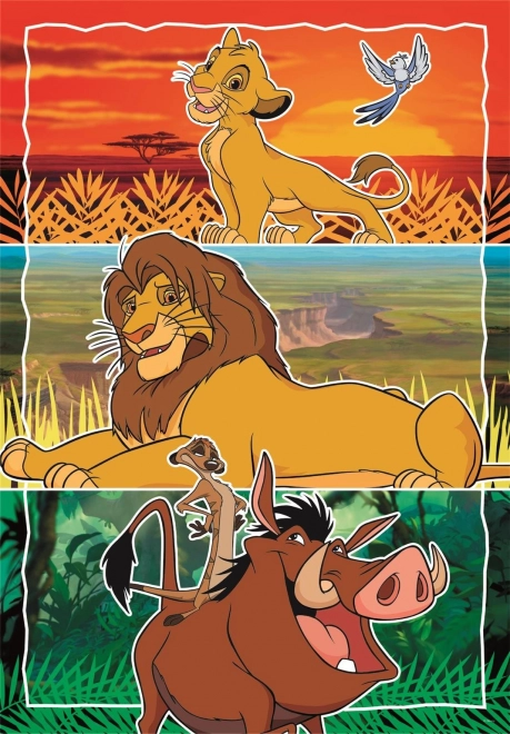 Disney Animals Puzzle Set by Clementoni